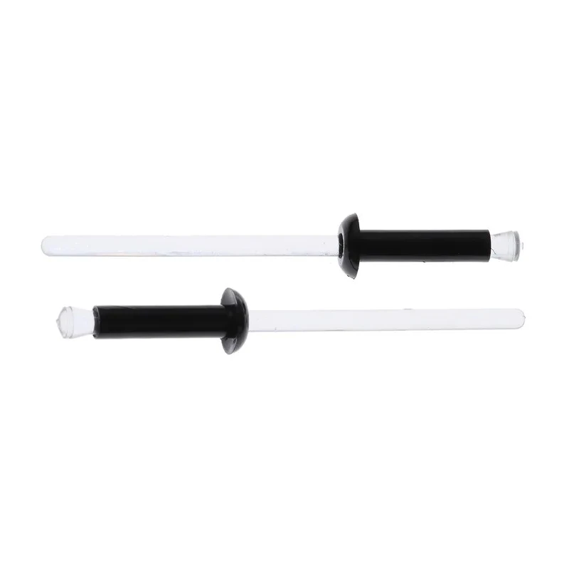 Essentra Nylon Clinch Rivet 3.2 mm Diameter 12.7 mm Length Polycarbonate Mandrel Model 379-9624