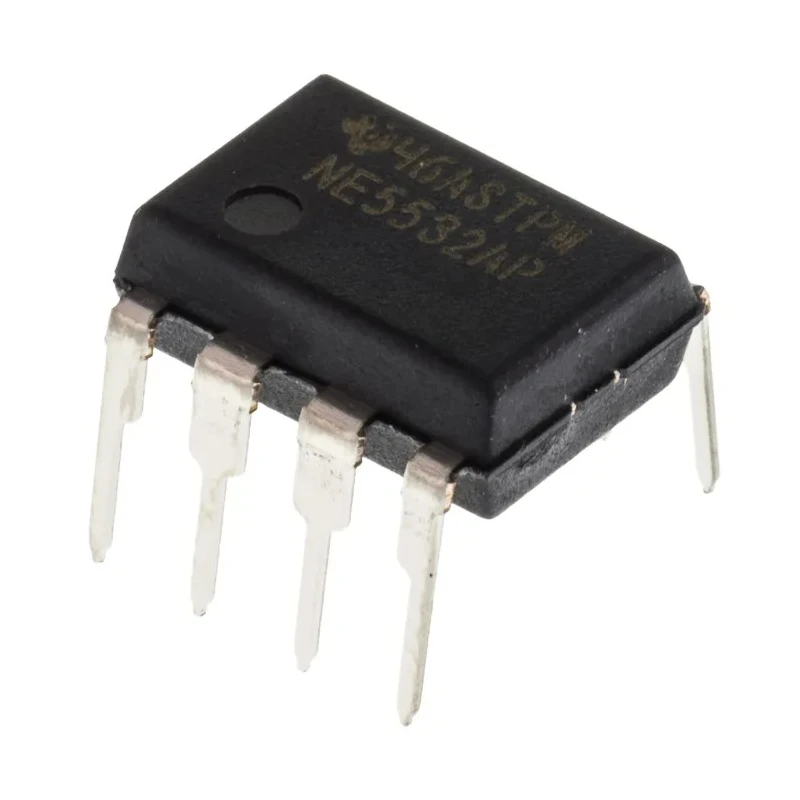 Texas Instruments Operational Amplifier, 10 MHz Gain Bandwidth, 8-Pin PDIP Through Hole NE5532AP