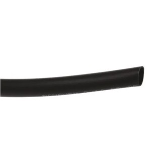 RS PRO Heat Shrink Tubing Black 4.8 mm Sleeve Diameter x 150 m Length 2:1 Shrink Ratio Elastomer Material DR-25-TW-3/16-0-SP