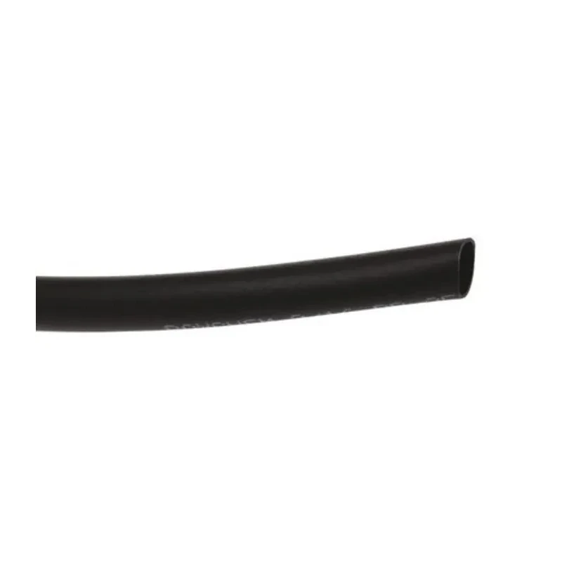 RS PRO Heat Shrink Tubing Black 4.8 mm Sleeve Diameter x 150 m Length 2:1 Shrink Ratio Elastomer Material DR-25-TW-3/16-0-SP