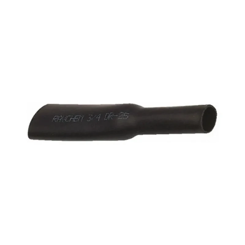 RS PRO Heat Shrink Tubing Black 4.8 mm Sleeve Diameter x 150 m Length 2:1 Shrink Ratio Elastomer Material DR-25-TW-3/16-0-SP