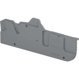 Entrelec EDK Series End Section for Use with SNK Series Terminal Blocks, ATEX 1SNK805910R0000