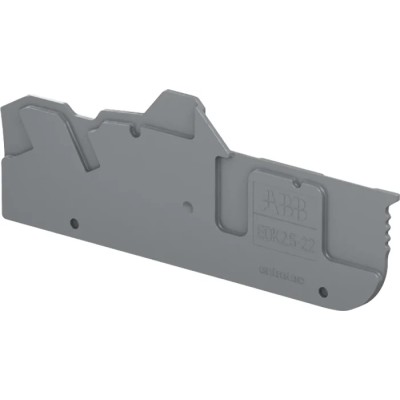 Entrelec EDK Series End Section for Use with SNK Series Terminal Blocks, ATEX 1SNK805910R0000