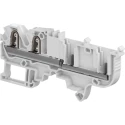 Entrelec SNK Series Terminal Block Grey, 0.5mm² to 6 mm² Cable CSA, 1-Level, Spring Clamp 1SNK806010R0000