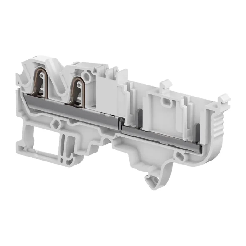 Entrelec SNK Series Terminal Block Grey, 0.5mm² to 6 mm² Cable CSA, 1-Level, Spring Clamp 1SNK806010R0000