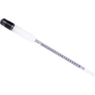 Brannan Hydrometer, Specific Gravity 1 Min to 1.2 Max, Resolution 0.002 SG, Length 25 mm, Max Operating Temperature 10/502/0