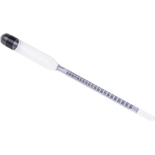 Brannan Hydrometer, 0.8 min 1 max Specific Gravity Range, 290mm Length, ISO Standard, Operating up to 15.6°C 10/501/0