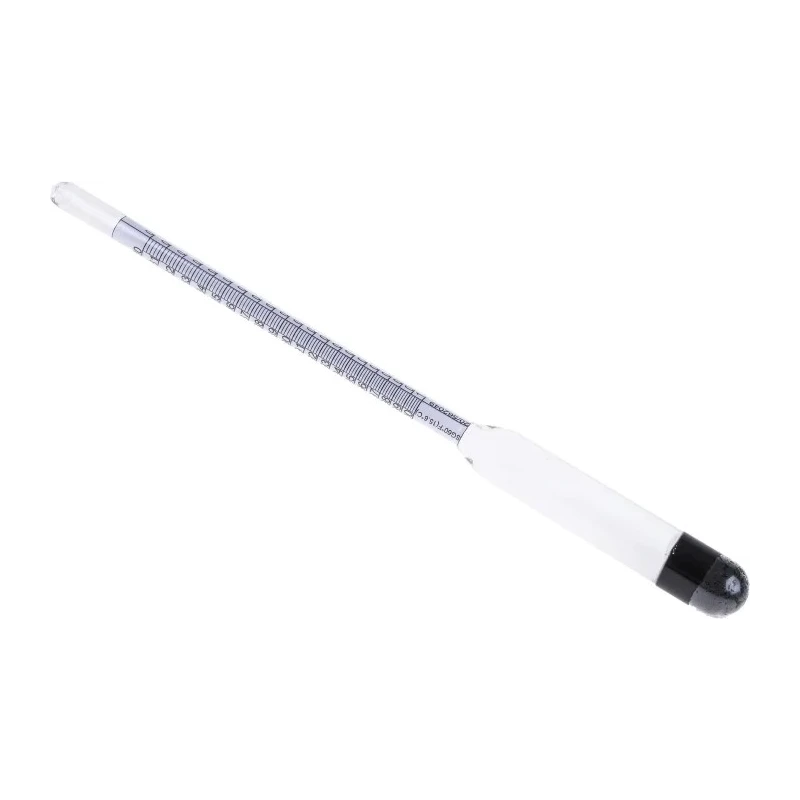 Brannan Hydrometer, 0.8 min 1 max Specific Gravity Range, 290mm Length, ISO Standard, Operating up to 15.6°C 10/501/0