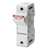 Mersen 30A Rail Mount Fuse Holder, 3P-Pole, 600V AC US3J3