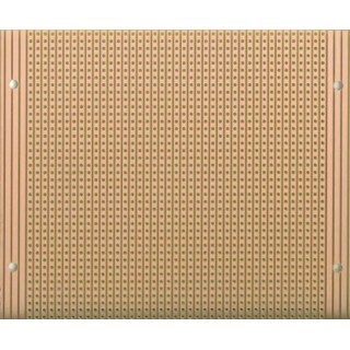 Vero Technologies Stripboard Single Sided Copper Clad Laminate 35μm 1.6mm Thickness 500mm x 100mm FR1 01-27567