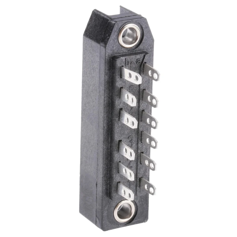 Telegartner DIN 41612 Connector 12-Way 2 Row Straight Female Polycarbonate Housing J00041A0913