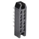 Telegartner DIN 41612 Connector 12-Way 2 Row Straight Female Polycarbonate Housing J00041A0913