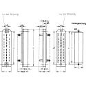 Telegartner DIN 41612 Connector 20-Way 2 Row Straight Female J00041A0917