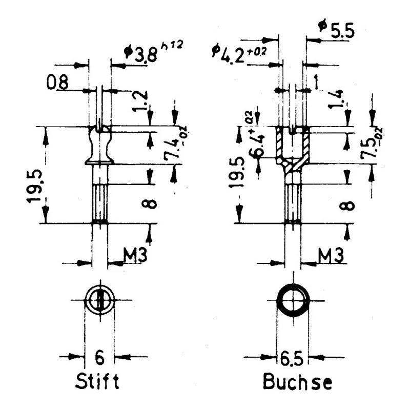 Telegartner Code Pin Accessory for DIN 41612 Connector A16010A0923