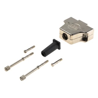 FCT from Molex FMH Series Die Cast Zinc Straight D-Sub Backshell 15 Way Strain Relief FMH2-4381 / 1731110500
