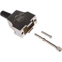 FCT from Molex FMH Series Die Cast Zinc Straight D-Sub Backshell 9 Way Strain Relief FMH1-4381 / 1731110365