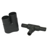TE Connectivity Heat Shrink Boot T Joint Elastomer Black 26.9 mm 322A134-25-0