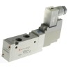 SMC Pneumatic Solenoid Valve 5/2 Solenoid/Spring G 1/8 Port Die Cast Aluminium 115V ac SYJ7120-3DZ-01F-Q