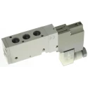 SMC Pneumatic Solenoid Valve 5/2 Solenoid/Spring G 1/8 Port Die Cast Aluminium 115V ac SYJ7120-3DZ-01F-Q