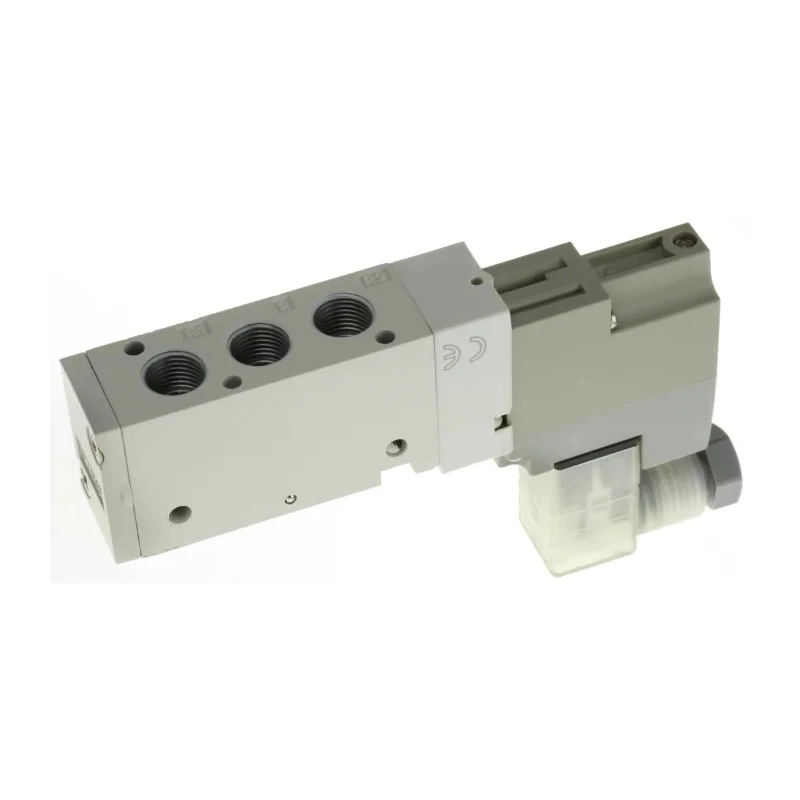 SMC Pneumatic Solenoid Valve 5/2 Solenoid/Spring G 1/8 Port Die Cast Aluminium 115V ac SYJ7120-3DZ-01F-Q
