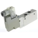 SMC Pneumatic Solenoid Valve 5/2 Solenoid/Spring G 1/8 Port Die Cast Aluminium 115V ac SYJ7120-3DZ-01F-Q