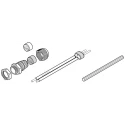 Chemelex Trace Heating Connection Kit for Self-Regulating Heating Cables, ATEX Certified, IP66, -50°C to 110°C C25-100