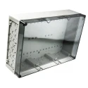Spelsberg AKL Series Grey Transparent Lid Polystyrene Enclosure IP65 IK07 132 mm x 450 mm x 300 mm 