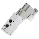 SMC Pneumatic Solenoid Valve 3/2 NC Solenoid Spring G 1/8 Port Size 230V AC Die Cast Aluminium Body SYJ712-4DZ-01F-Q