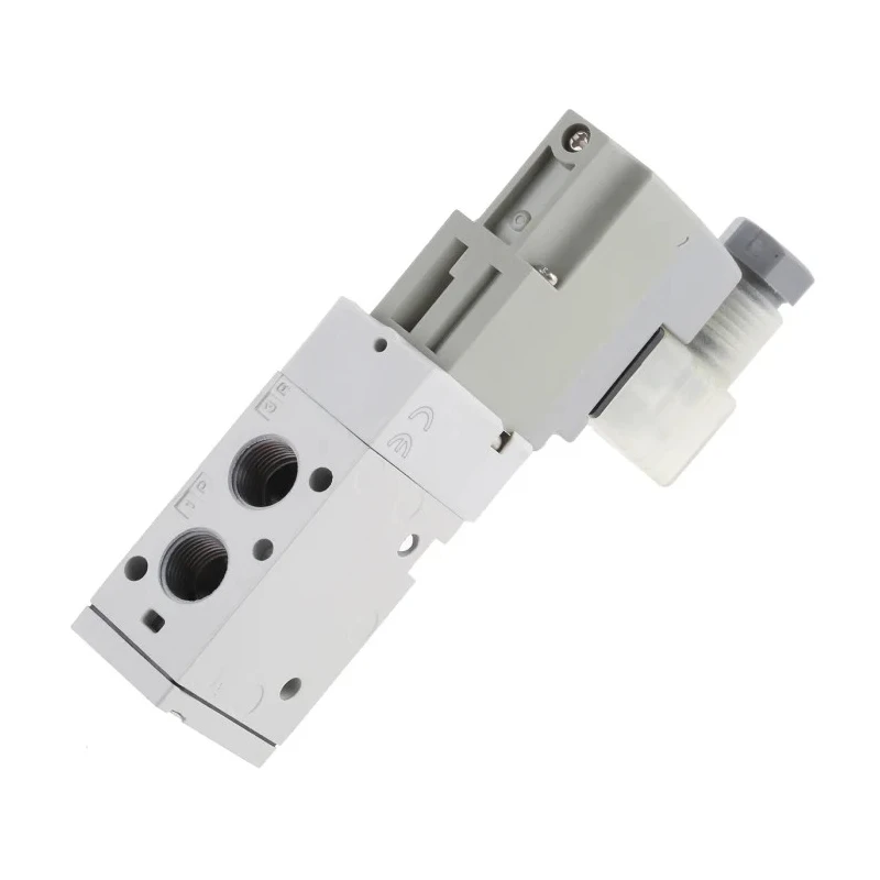 SMC Pneumatic Solenoid Valve 3/2 NC Solenoid Spring G 1/8 Port Size 230V AC Die Cast Aluminium Body SYJ712-4DZ-01F-Q