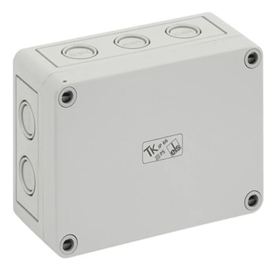 Spelsberg TK PS Series Grey Grey Lid Polystyrene Enclosure IP66 IK07 57mm x 94mm x 130mm 10540901