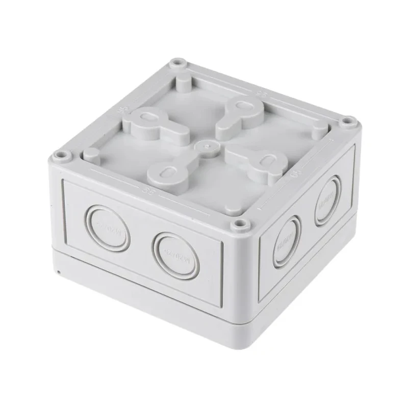 Spelsberg TK PS Series Grey Grey Lid Polystyrene Enclosure IP66 IK07 66 mm x 110 mm x 110 mm 10540401