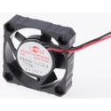 Micronel F40 Series Ultra Slim Circular Sleeve Bearing Axial Fan, 12V DC, 600 mW, 5800 RPM, 40mm Frame F40MM-012GK-9