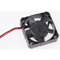 Micronel F40 Series Ultra Slim Circular Sleeve Bearing Axial Fan, 12V DC, 600 mW, 5800 RPM, 40mm Frame F40MM-012GK-9