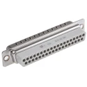 HARTING D-Sub 37 Way Straight Cable D-Sub Connector Male 09670375601