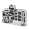 Phoenix Contact E/UK Series End Stop for Use with NS 32 or NS 35/7.5 DIN Rail Polyamide, Grey 1201442