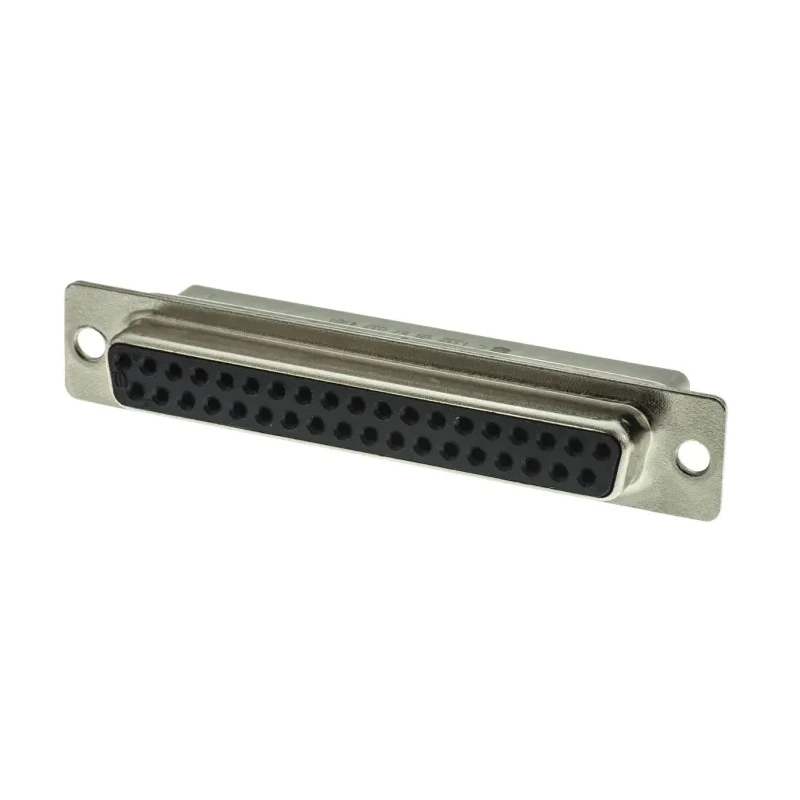 HARTING D-Sub 37 Way Straight Cable D-Sub Connector with Flange Female 1000V Crimp Termination 09670374701