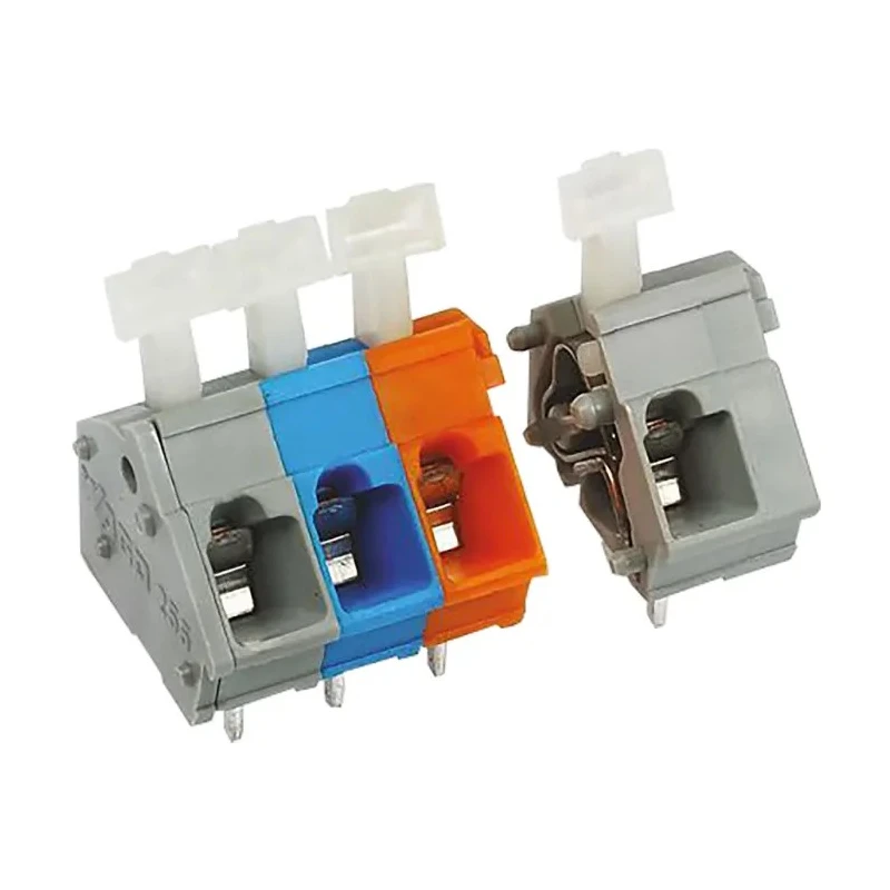 WAGO 256 Series PCB Terminal Block, 1-Contact, Through Hole, 15A Current, 300V Voltage, Polyamide Housing 256-746