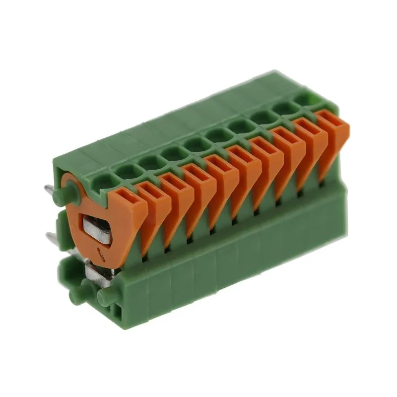Phoenix Contact FFKDS/H-2.54 Series Straight PCB Terminal Block, 1 Contact, 2.54 mm Pitch, 160V, 6A 1791826