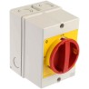 Kraus & Naimer 3-Pole Surface Isolator Switch, IP67, IP66, 20A, 5.5 kW