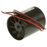 Micronel D300L Series Axial Fan 12V DC 8.76 m³/h 580 mW 60 mA Sleeve Bearing Circular Frame D301L-012GK-2
