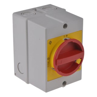 Kraus & Naimer 3-Pole Surface Isolator Switch IP67, IP66, 32A, 11 kW