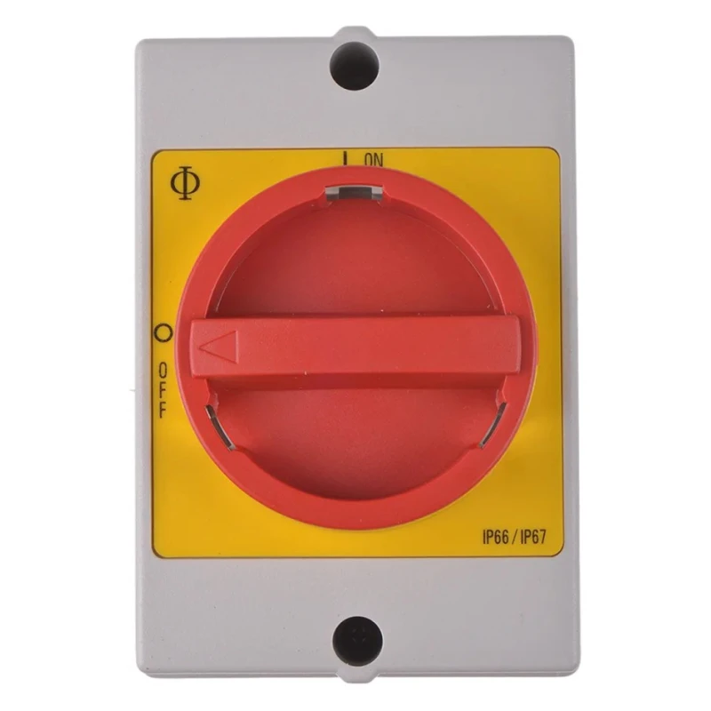 Kraus & Naimer 3-Pole Surface Isolator Switch IP67, IP66, 32A, 11 kW 