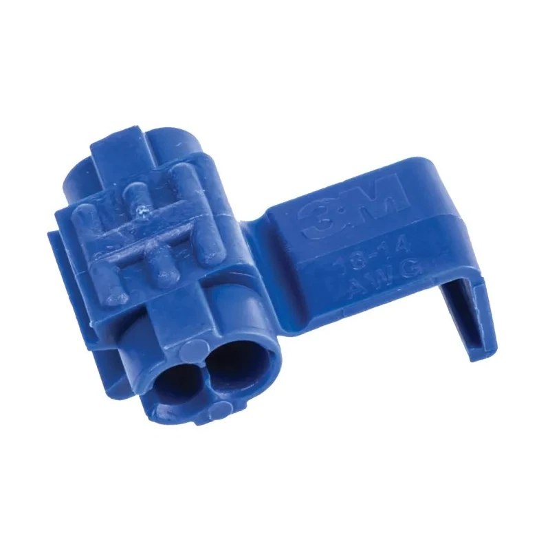 3M Scotchlock 560B Tap Splice Connector, Blue, Insulated, Tin Plated Brass Contact, 14 AWG 560B
