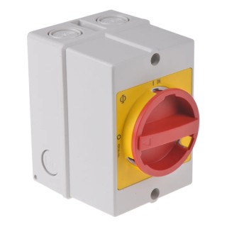 Kraus & Naimer 4-Pole Surface Isolator Switch IP66, IP67, 20A, 5.5 kW 