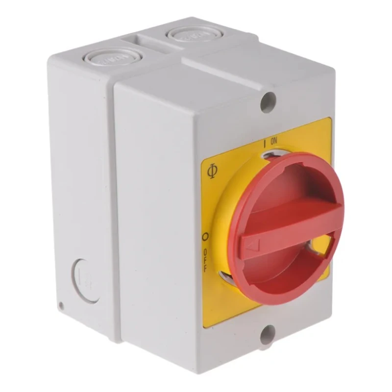 Kraus & Naimer 4-Pole Surface Isolator Switch IP66, IP67, 20A, 5.5 kW 