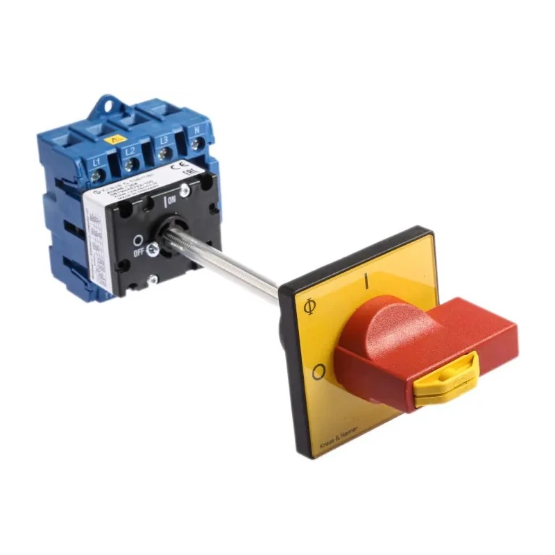 Kraus & Naimer 4-Pole Surface Isolator Switch IP65 63A 22kW 