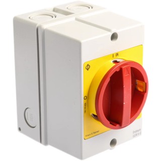 Kraus & Naimer 4-Pole Surface Isolator Switch IP67 IP66 32A 11 kW 