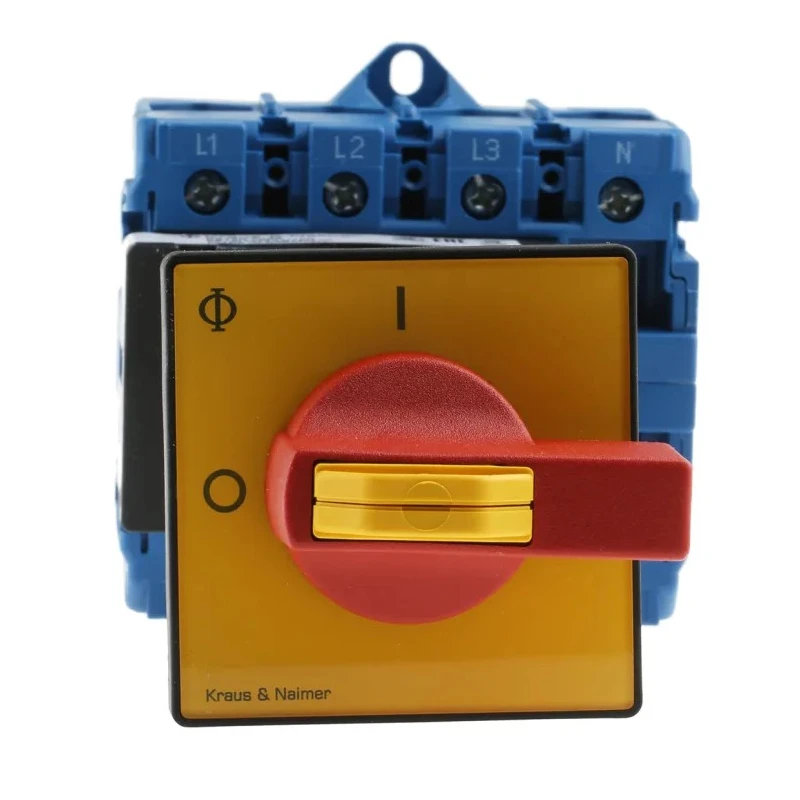 Kraus & Naimer 4-Pole Surface Isolator Switch, IP65, 100A, 37 kW 