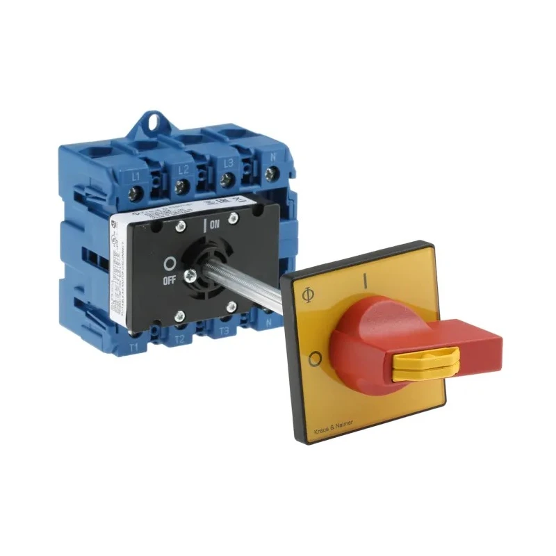 Kraus & Naimer 4-Pole Surface Isolator Switch, IP65, 100A, 37 kW 