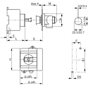 Kraus & Naimer 4-Pole Surface Isolator Switch, IP65, 100A, 37 kW 